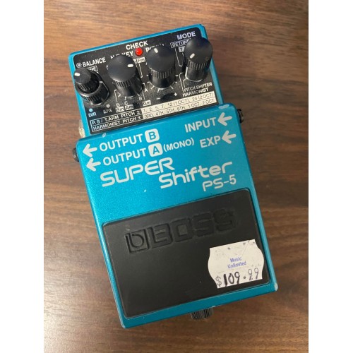 Pre-Owned Boss PS-5 Super Shifter Pitch Shift Pedal